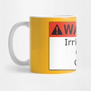 Warning Old Guy Mug